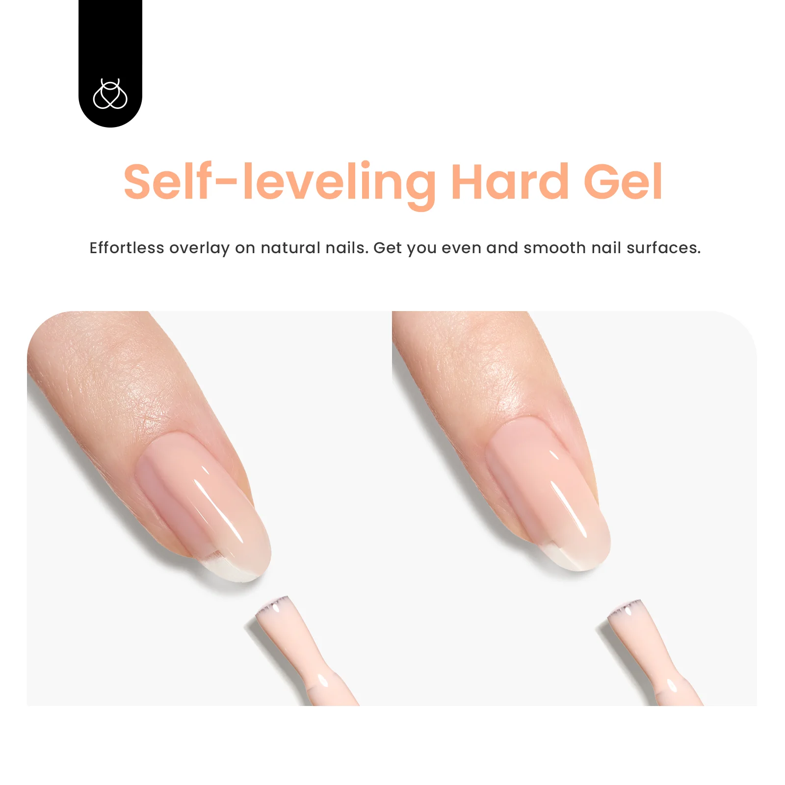 8-in-1 Strengthener Builder Nail Gel 6 Colors Set- 7.5ml/Each - Image 3