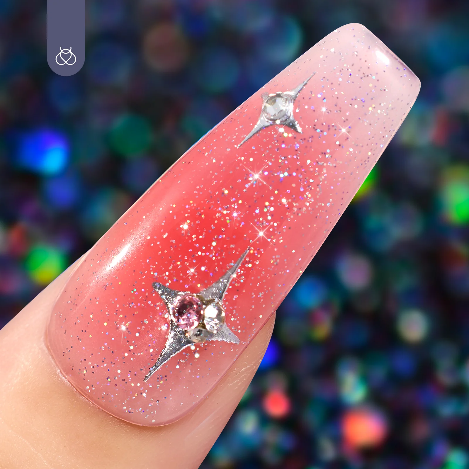 Beetles Holographic Glitter Top Coat | 15ML - Image 7