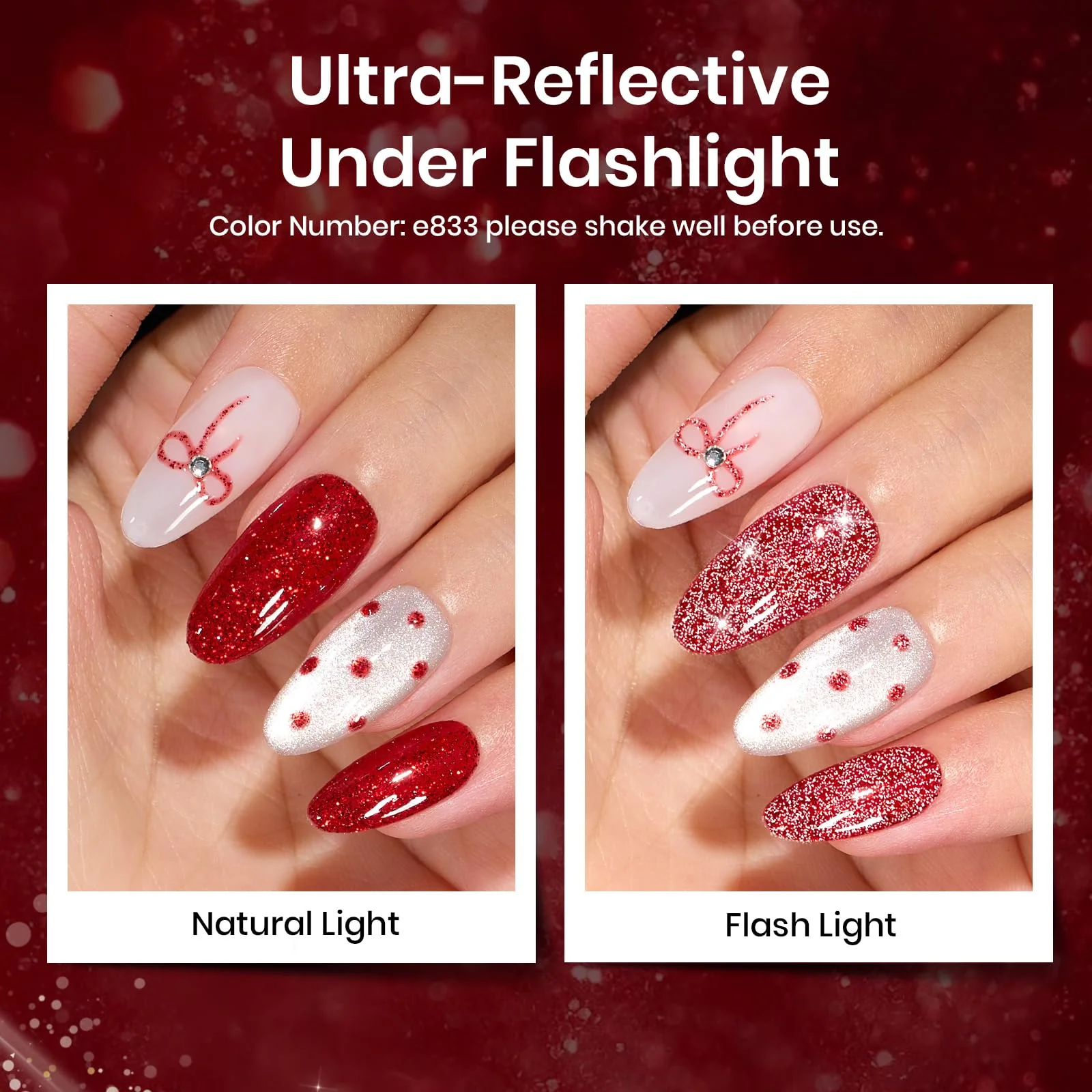 Red Reviva| 6 Colors Gel Polish Set Perfect Gift - Image 6