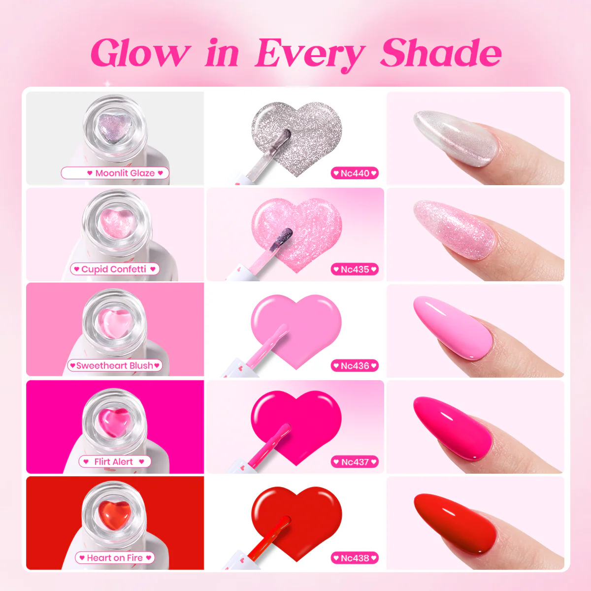 (Today £20 Off & Free Gift) Beetles Summer Romantic Gel Nail Polish Kit – Mother's Day Gift for Her - Image 9