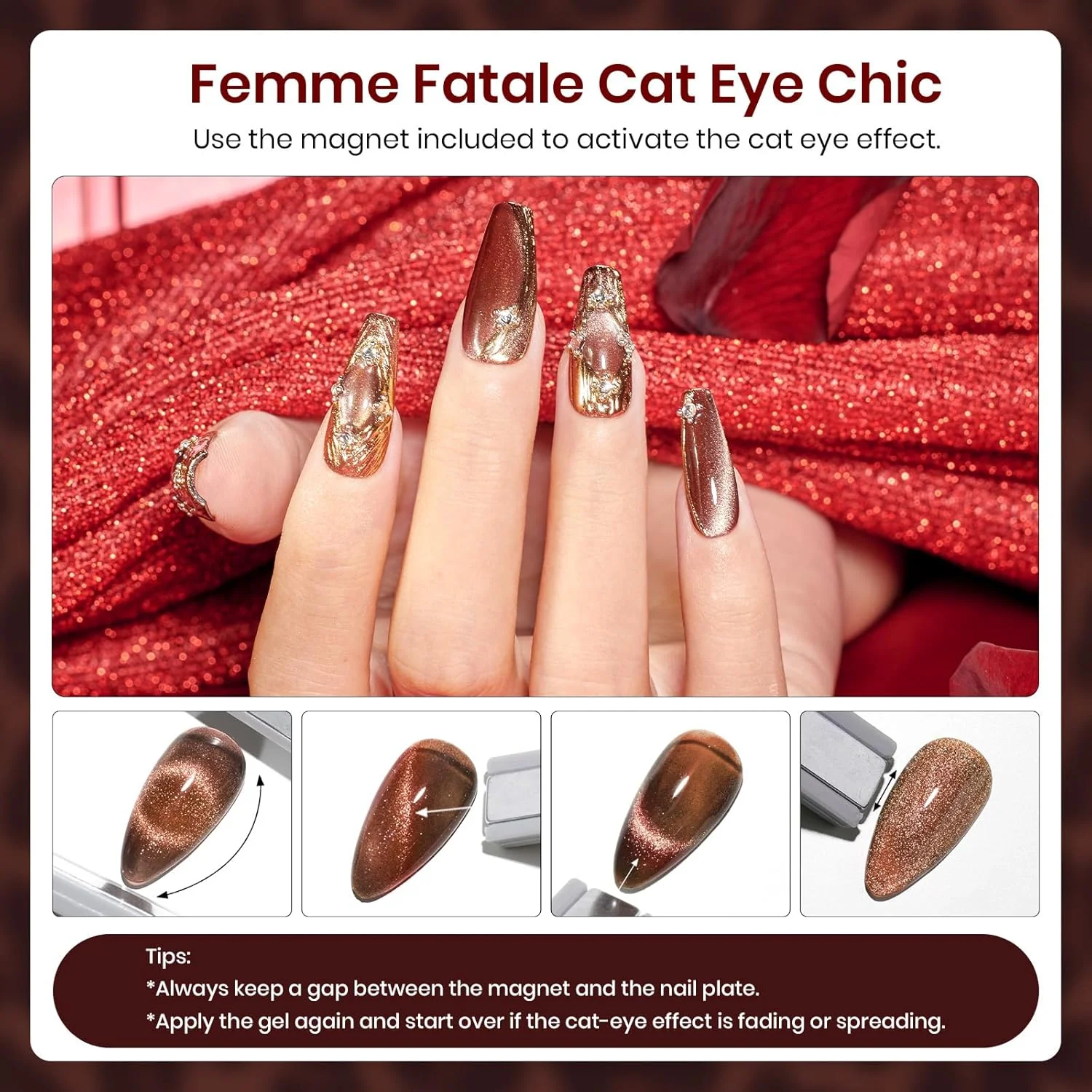Mob Wife Winter Nails- 20 Gel Colors Set With Top And Base Coat (5ml/Each) - Image 5