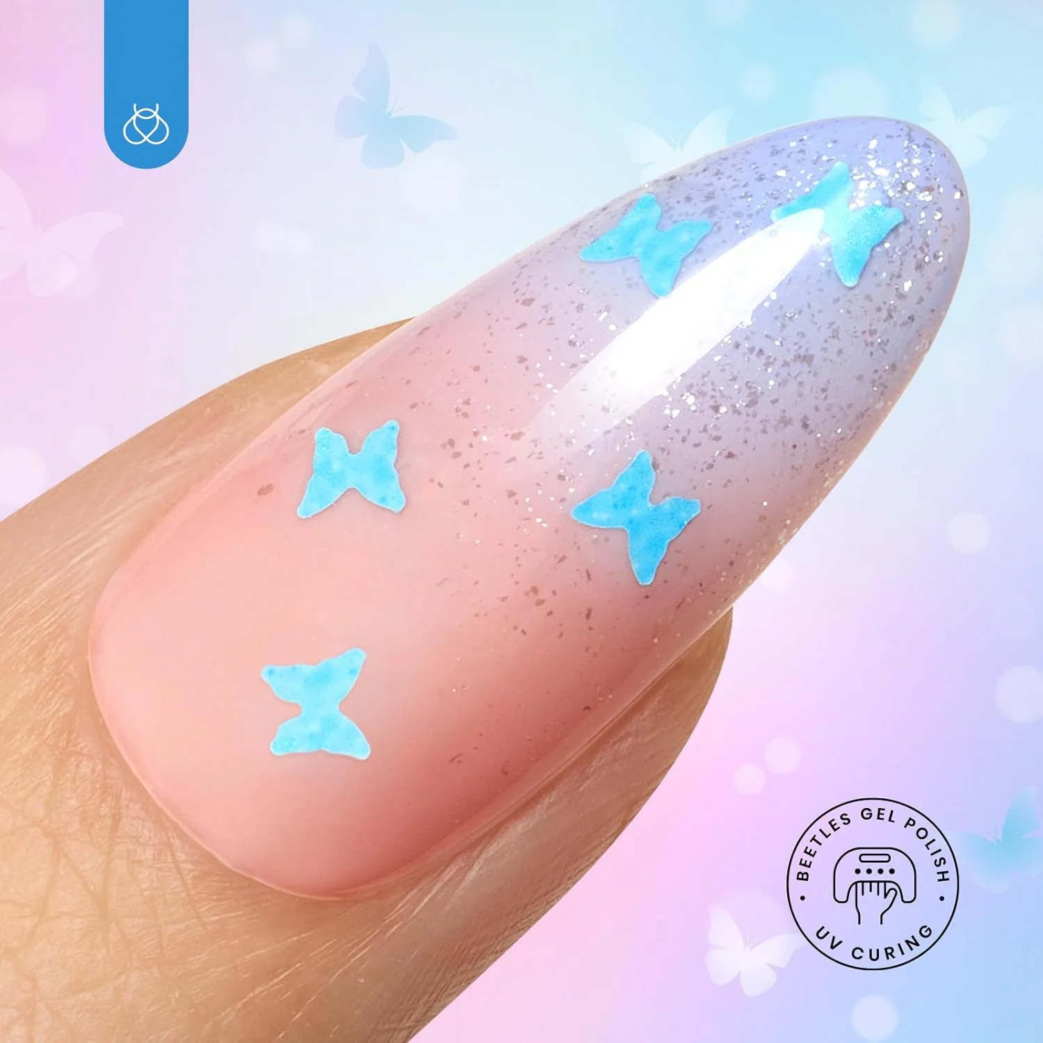 Butterfly Top Coat Top Coat | 15ML - Image 3