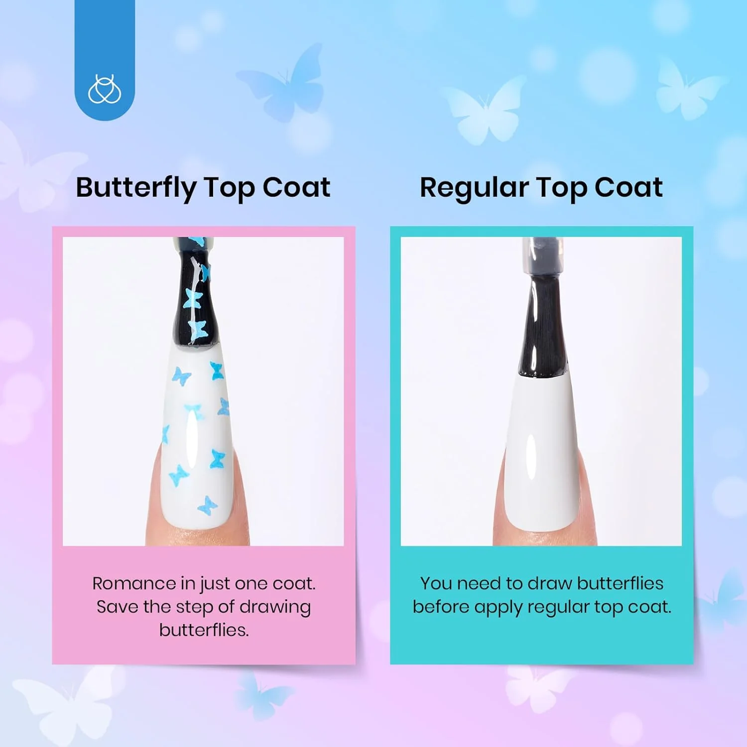 Butterfly Top Coat Top Coat | 15ML - Image 4