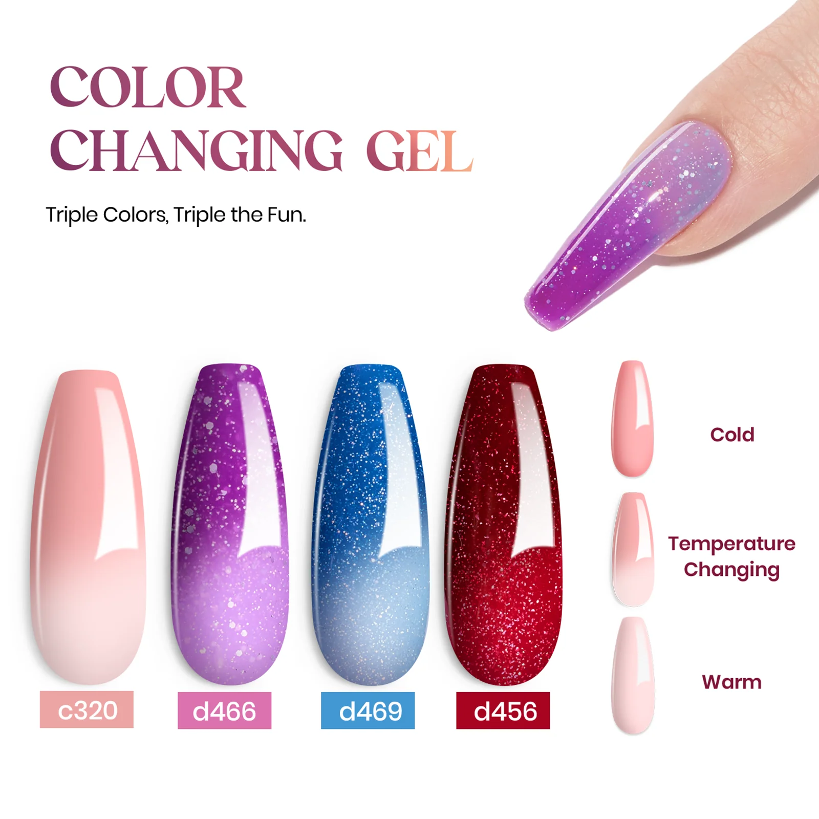 Holiday Party Winter Nails - 36 Colors Gel Nail Polish Gift Set - Image 5