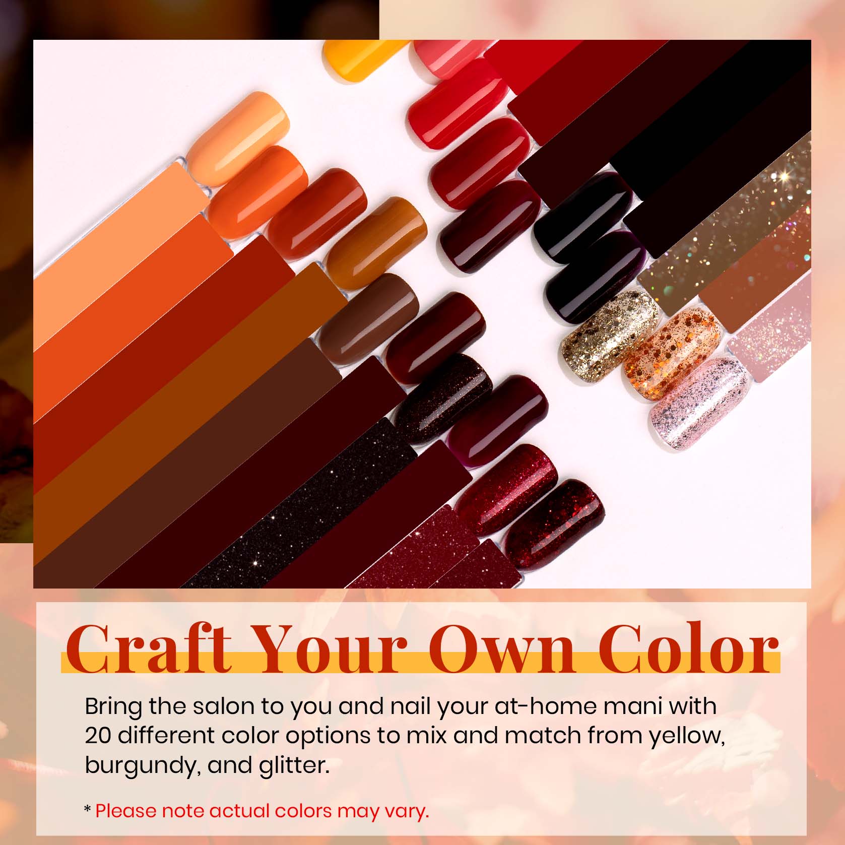 Beetles Gel Nail Polish - 20 Gel Colors with Glossy Matte Top Base Coat - Image 3