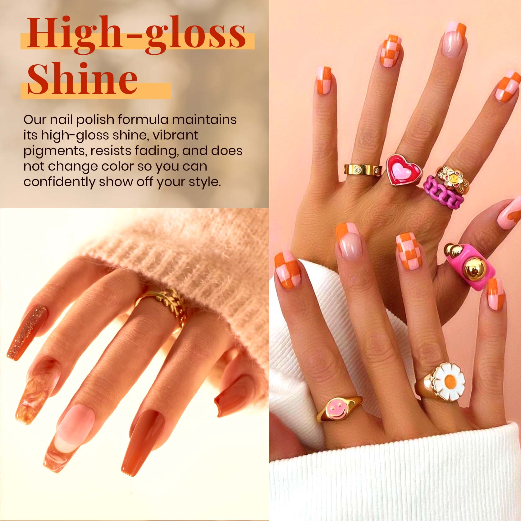 Beetles Gel Nail Polish - 20 Gel Colors with Glossy Matte Top Base Coat - Image 4