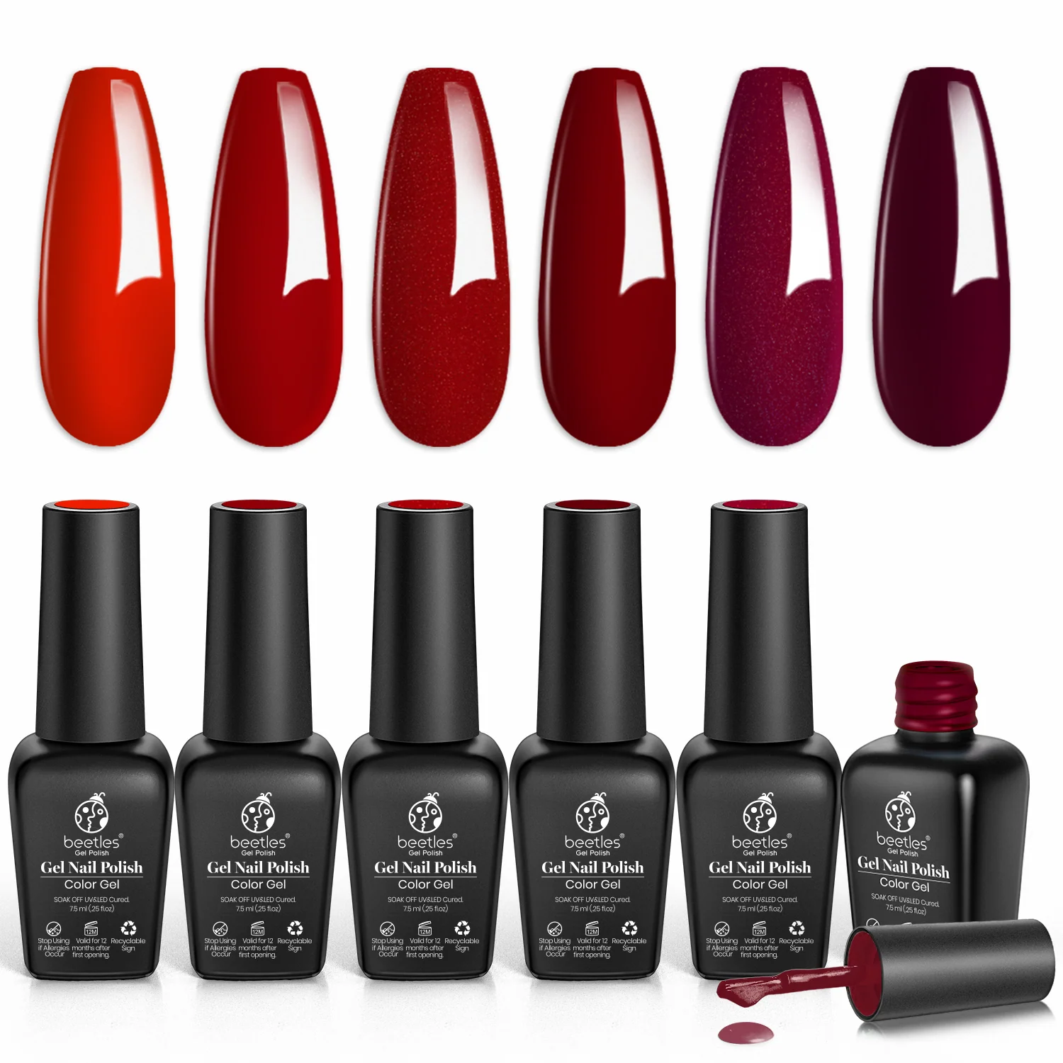 Bloody Mary | 6 Colors Gel Polish Set - Image 11