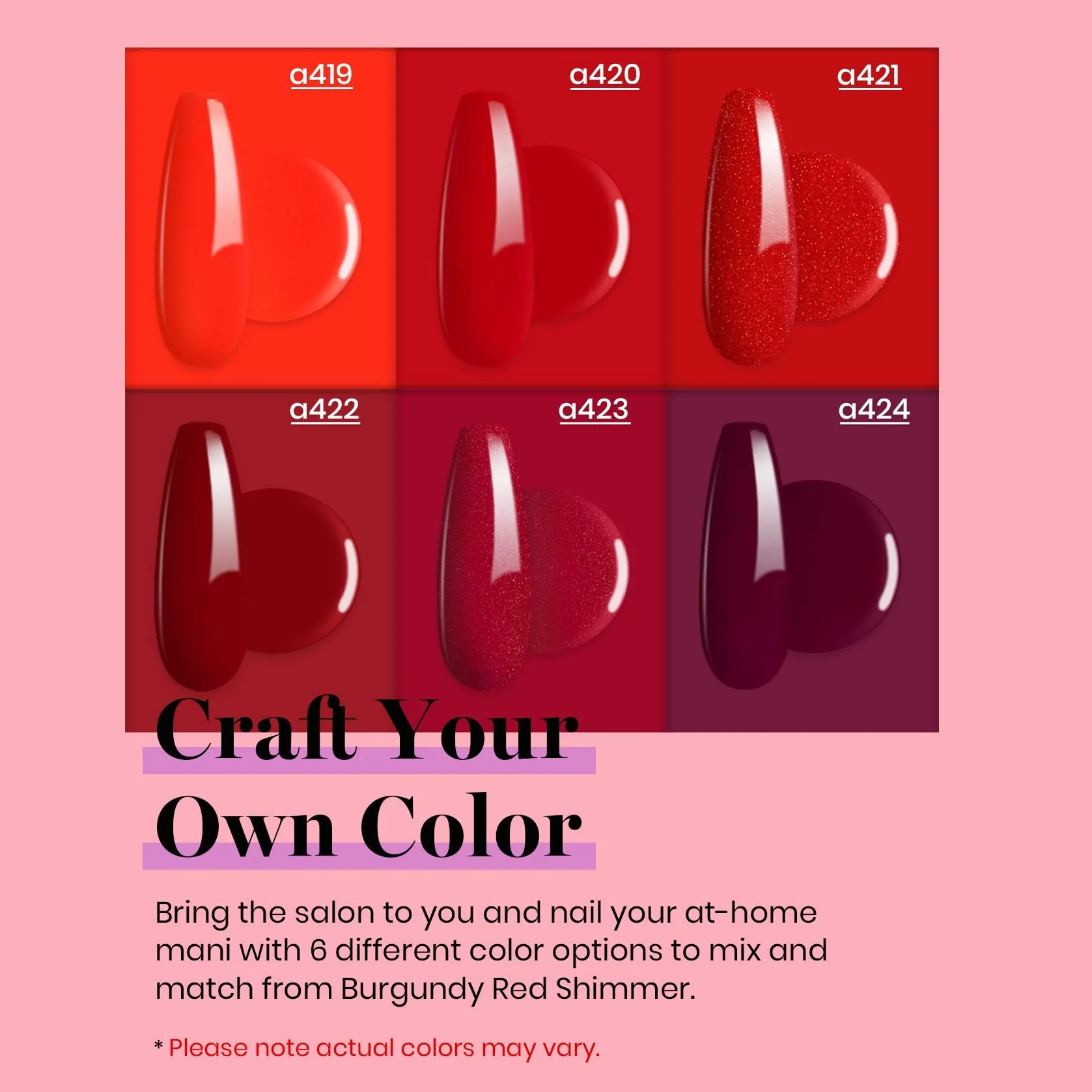 Bloody Mary | 6 Colors Gel Polish Set - Image 3