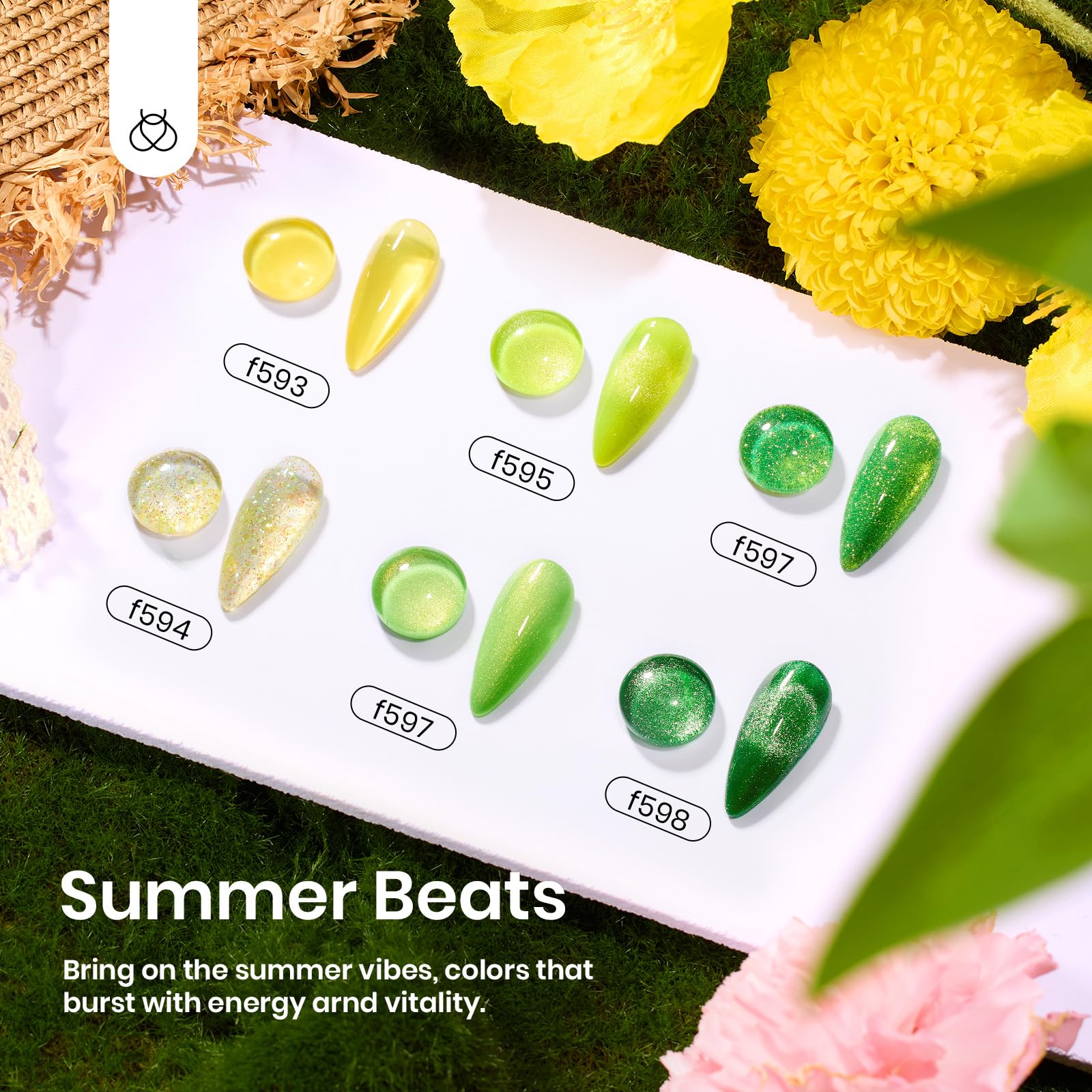 Summer Beats | 6 Colors Gel Polish Set - Image 3